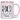 80 Happy Birthday Name Personalisiert – Tasse in Rosa – Ansicht 01 #farbe_rosa