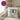 80 Happy Birthday – mit Name personalisiert – Kissen in Violett – Wohnbeispiel #farbe_violett