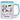 85 Happy Birthday Name Personalisiert – Tasse in Blau – Ansicht 01 #farbe_blau