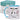 75 Happy Birthday Name Personalisiert – Tasse in Blau mit Geschenkkarton – Ansicht 01 #farbe_blau