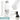 Weiße 500-ml-Thermosflasche – Flasche, Boden und Verschluss im Detail #farbe_weiss
