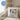 65 Happy Birthday – mit Name personalisiert – Kissen in Blau – Wohnbeispiel #farbe_blau