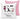 65 Happy Birthday – mit Name personalisiert – Kissen in Rosa – Vorder- und Rückansicht #farbe_rosa