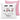 55 Happy Birthday – mit Name personalisiert – Kissen in Rosa – Vorder- und Rückansicht #farbe_rosa