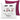 55 Happy Birthday – mit Name personalisiert – Kissen in Violett – Vorder- und Rückansicht #farbe_violett