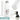 Weiße 500-ml-Thermosflasche – Flasche, Boden und Verschluss im Detail #farbe_weiss
