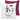 45 Happy Birthday – mit Name personalisiert – Kissen in Violett – Vorder- und Rückansicht #farbe_violett