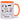 35 Happy Birthday Name Personalisiert – Tasse in Orange – Ansicht 01 #farbe_orange