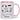 35 Happy Birthday Name Personalisiert – Tasse in Rosa – Ansicht 01 #farbe_rosa