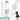 Weiße 500-ml-Thermosflasche – Flasche, Boden und Verschluss im Detail #farbe_weiss