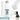 Weiße 500-ml-Thermosflasche – Flasche, Boden und Verschluss im Detail #farbe_weiss