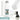 Weiße 500-ml-Thermosflasche – Flasche, Boden und Verschluss im Detail #farbe_weiss