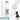 Weiße 500-ml-Thermosflasche – Flasche, Boden und Verschluss im Detail #farbe_weiss