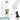 Weiße 500-ml-Thermosflasche – Flasche, Boden und Verschluss im Detail #farbe_weiss