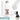 Weiße 500-ml-Thermosflasche – Flasche, Boden und Verschluss im Detail #farbe_weiss