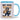 Anti-Stress für Paketboten – Tasse in Blau – Ansicht 01 #farbe_blau