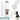 Weiße 500-ml-Thermosflasche – Flasche, Boden und Verschluss im Detail #farbe_weiss