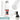 Weiße 500-ml-Thermosflasche – Flasche, Boden und Verschluss im Detail #farbe_weiss