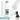 Weiße 500-ml-Thermosflasche – Flasche, Boden und Verschluss im Detail #farbe_weiss