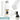 Weiße 500-ml-Thermosflasche – Flasche, Boden und Verschluss im Detail #farbe_weiss