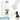 Weiße 500-ml-Thermosflasche – Flasche, Boden und Verschluss im Detail #farbe_weiss