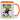 Anti-Stress für Fußballer – Tasse in Orange – Ansicht 01 #farbe_orange