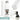 Weiße 500-ml-Thermosflasche – Flasche, Boden und Verschluss im Detail #farbe_weiss