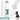 Weiße 500-ml-Thermosflasche – Flasche, Boden und Verschluss im Detail #farbe_weiss