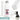 Weiße 500-ml-Thermosflasche – Flasche, Boden und Verschluss im Detail #farbe_weiss