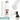 Weiße 500-ml-Thermosflasche – Flasche, Boden und Verschluss im Detail #farbe_weiss