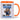 Anti-Stress für Schwimmer – Tasse in Orange – Ansicht 01 #farbe_orange