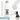 Weiße 500-ml-Thermosflasche – Flasche, Boden und Verschluss im Detail #farbe_weiss