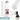 Weiße 500-ml-Thermosflasche – Flasche, Boden und Verschluss im Detail #farbe_weiss