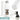 Weiße 500-ml-Thermosflasche – Flasche, Boden und Verschluss im Detail #farbe_weiss