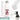Weiße 500-ml-Thermosflasche – Flasche, Boden und Verschluss im Detail #farbe_weiss
