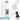 Weiße 500-ml-Thermosflasche – Flasche, Boden und Verschluss im Detail #farbe_weiss