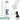 Weiße 500-ml-Thermosflasche – Flasche, Boden und Verschluss im Detail #farbe_weiss