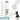 Weiße 500-ml-Thermosflasche – Flasche, Boden und Verschluss im Detail #farbe_weiss