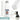 Weiße 500-ml-Thermosflasche – Flasche, Boden und Verschluss im Detail #farbe_weiss