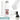 Weiße 500-ml-Thermosflasche – Flasche, Boden und Verschluss im Detail #farbe_weiss