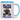 Anti-Stress für Fitnesstrainer – Tasse in Blau – Ansicht 01 #farbe_blau