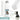 Weiße 500-ml-Thermosflasche – Flasche, Boden und Verschluss im Detail #farbe_weiss