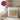 Blutgruppe Bier – Kissen 40 × 40 cm mit Rückseite in Violett – Wohnbeispiel #farbe_violett
