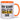 Oh, schon Bier-Uhr? – Tasse in Orange – Ansicht 01 #farbe_orange