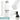 Weiße 500-ml-Thermosflasche – Flasche, Boden und Verschluss im Detail #farbe_weiss