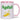 Apfel Banane – Tasse in Rosa – Ansicht 01 #farbe_rosa