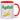 Apfel Banane – Tasse in Rot – Ansicht 01 #farbe_rot
