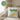 Apfel Banane – Kissen 40 × 40 cm mit Rückseite in Grün – Wohnbeispiel #farbe_gruen