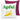 Apfel Banane – Kissen 40 × 40 cm mit Rückseite in Violett – Vorder- und Rückansicht #farbe_violett