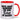 Bitte nicht schubsen – Tasse in Rot – Ansicht 01 #farbe_rot